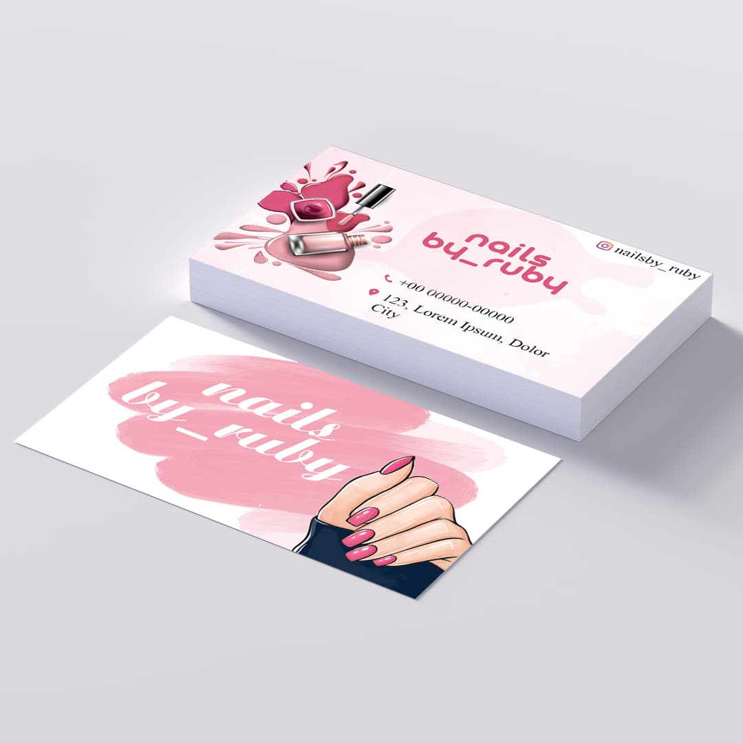 business card mockup