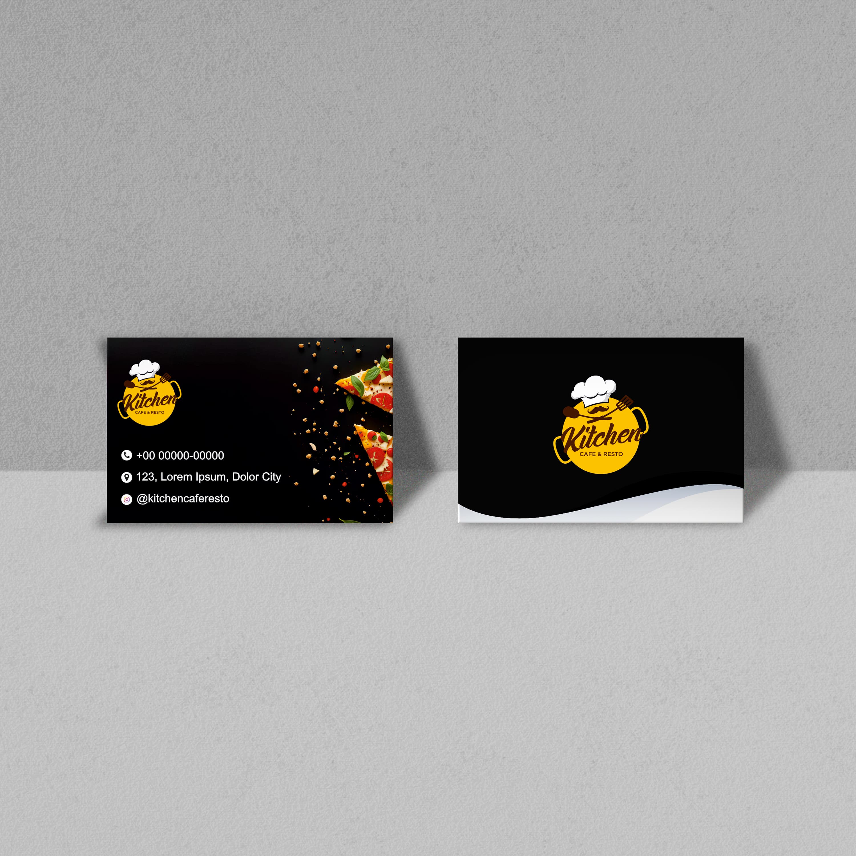 business card mockup