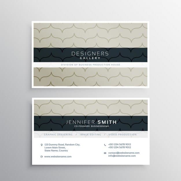 textured business cards