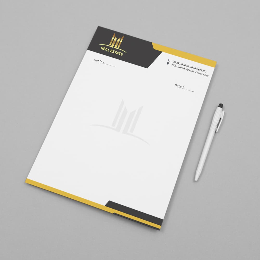 letterheads mockups