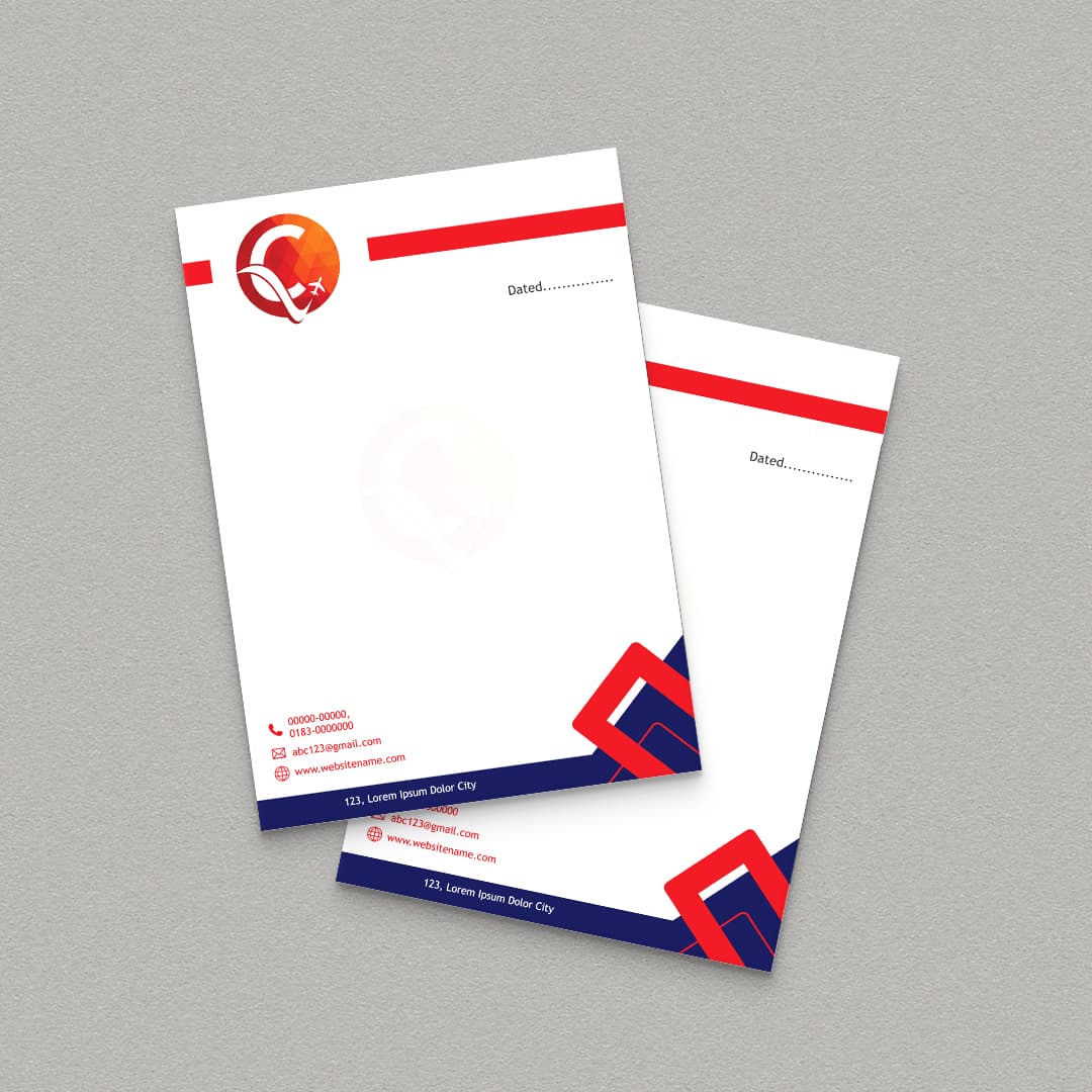 letterheads mockups