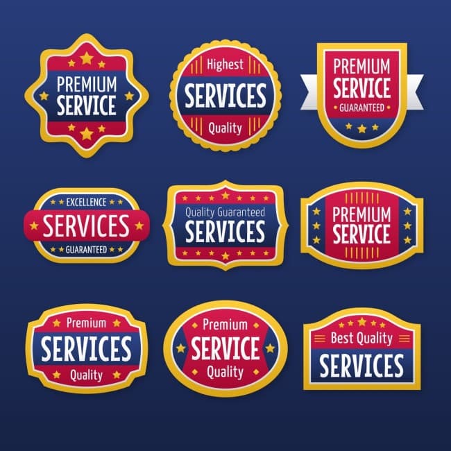 Service Stickers